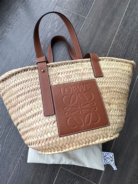 loewe wicker bag